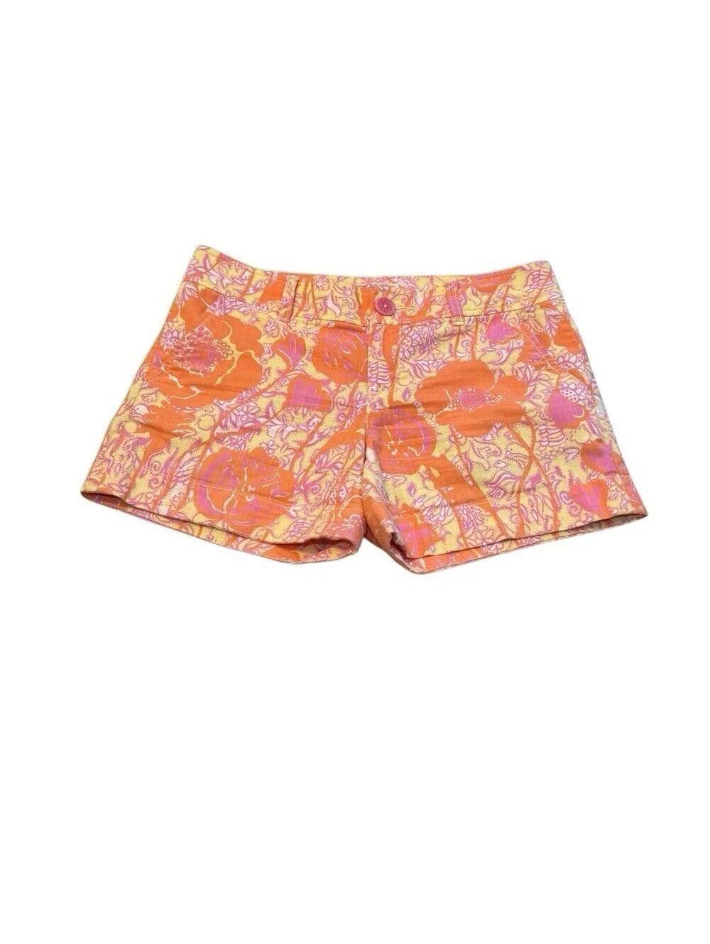 Lilly Pulitzer Womens Shorts Size 2 Low Rise Y2K
